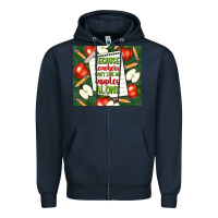 Navy because teachers can't live on apples alone tumble Zipper Hoodie - TumblerDesignByShophia