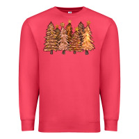 Cardinal melanin christmas trees with lights Premium Sweatshirt - FaDigitalArtStudio