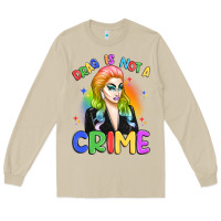 Mushroom drag is not a crime Long Sleeve Tee - Artiststas