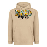 Mushroom Inked Mama Heavyweight Hoodie - CowCowDesign