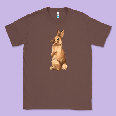 Bunny Classic Tee Designed By Nancycooperartshop