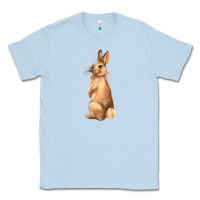 Dusty Blue Bunny Classic Tee - NancyCooperArtShop