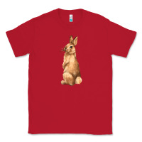 Red Bunny Classic Tee - NancyCooperArtShop