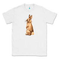 White Bunny Classic Tee - NancyCooperArtShop