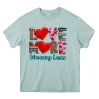 Arona love more worry less Heavy Core Tee - AdoDesignShop