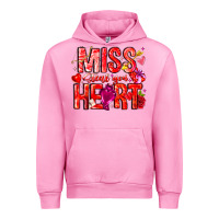 Fuchsia Pink Mis Steal Your Heart Urban Hoodie - CowhideDigitalArt