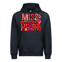 Navy Mis Steal Your Heart Urban Hoodie - CowhideDigitalArt