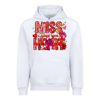 White Mis Steal Your Heart Urban Hoodie - CowhideDigitalArt