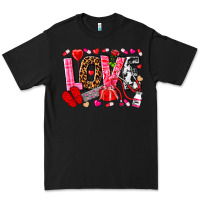 Black valentines day love nurse Premium Tee - NancyCooperArtShop
