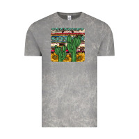 Cloud Rock cactus sunflower coaster Vintage Tee - JahusDesignShop