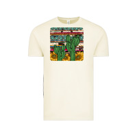 Vintage Arctic cactus sunflower coaster Vintage Tee - JahusDesignShop