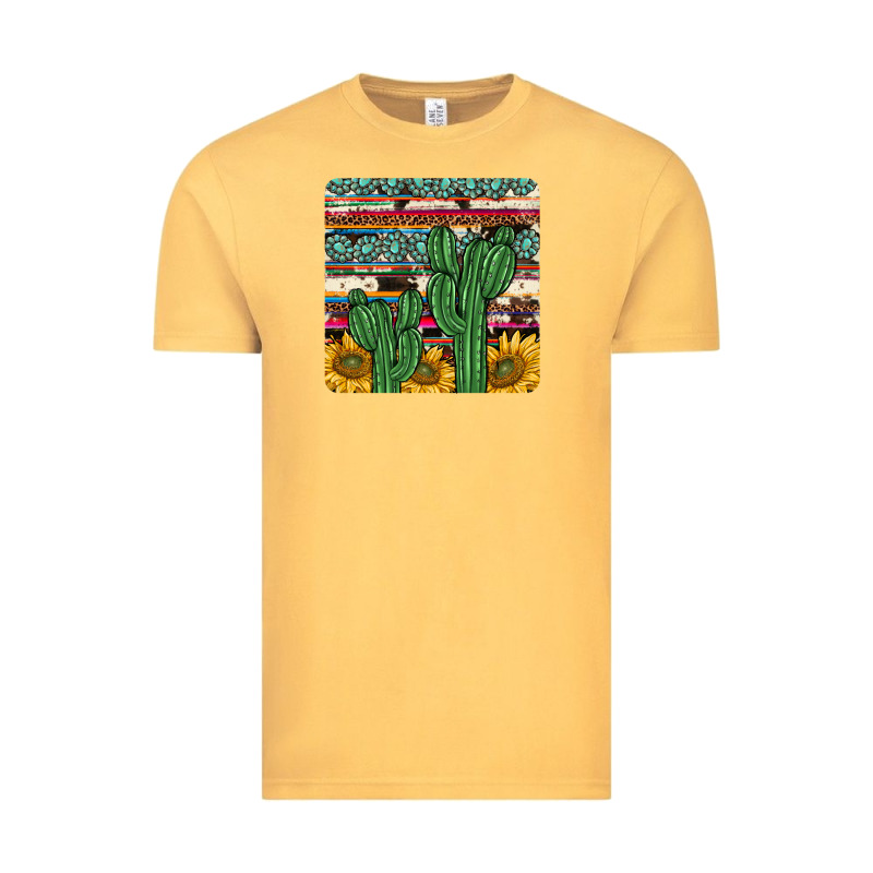 Cactus Sunflower Coaster Vintage Tee by JahusDesignShop | Teevron