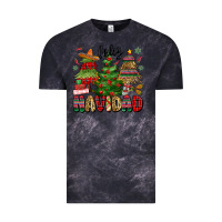 Cloud Black feliz navidad Vintage Tee - MaliasSmallBusiness