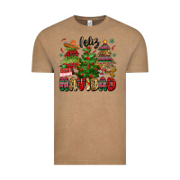 Vintage Coffee feliz navidad Vintage Tee - MaliasSmallBusiness
