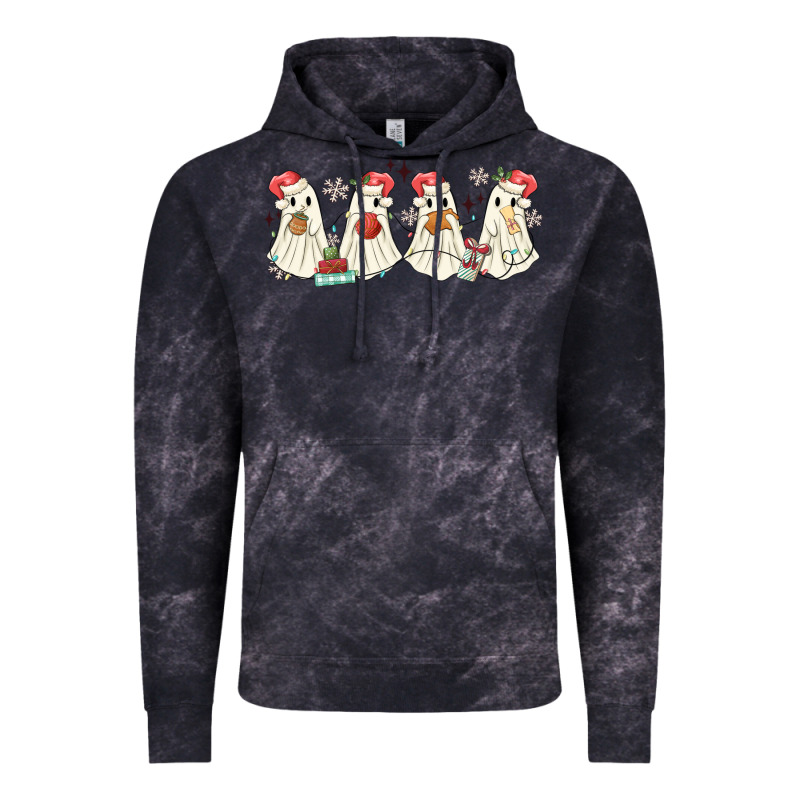 Pantasmas Mexican Christmas Ghosts Vintage Hoodie by MaliasSmallBusiness | Teevron