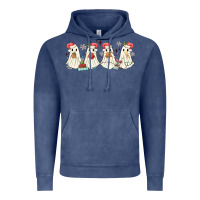 Vintage Denim pantasmas mexican christmas ghosts Vintage Hoodie - MaliasSmallBusiness