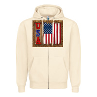 Sandshell america usa flag tumbler Zipper Hoodie - TumblerDesignByShophia