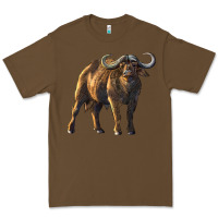Cacao Buffalo Premium Tee - LillyAllenDesigns