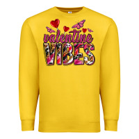 Lemon valentine vibes olivia Premium Sweatshirt - OliviaCreatesArt