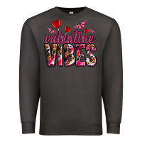 Smoke valentine vibes olivia Premium Sweatshirt - OliviaCreatesArt