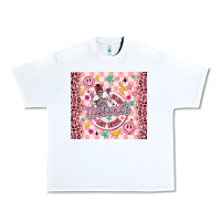 White on my husbunds last nerve pink Urban Heavy Tee - MaliasSmallBusiness