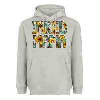 Moon Dust Inked Mama Flowers Heavyweight Hoodie - CowCowDesign