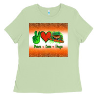 Matcha peace love frogs Ladies Tee - Jasminsmagicworld