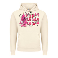 Vintage Artic pink christmas fa la la Vintage Hoodie - MaliasSmallBusiness