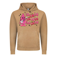 Vintage Camel pink christmas fa la la Vintage Hoodie - MaliasSmallBusiness