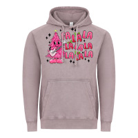 Vintage Zinc pink christmas fa la la Vintage Hoodie - MaliasSmallBusiness