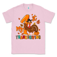 Bubblegum Pink my first thanksgiving Classic Tee - MaliasSmallBusiness
