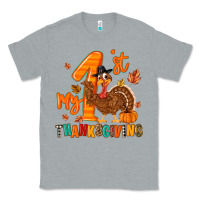 Heather Grey my first thanksgiving Classic Tee - MaliasSmallBusiness