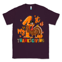 Plum my first thanksgiving Classic Tee - MaliasSmallBusiness