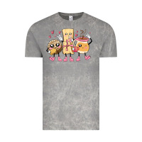 Cloud Rock mexican pan dulce cartoon characters Vintage Tee - MaliasSmallBusiness