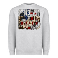 Heather Grey Soccer Dad Heavyweight Sweatshirt - Bettercallsaul