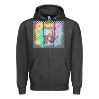 Charcoal Heather anxiety on tumbler Zipper Hoodie - TumblerDesignByShophia