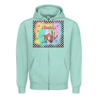 Seafoam anxiety on tumbler Zipper Hoodie - TumblerDesignByShophia