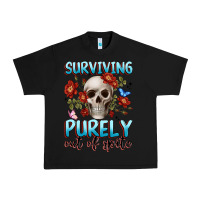 Black surviving purely out of spite Urban Heavy Tee - JahusDesignShop