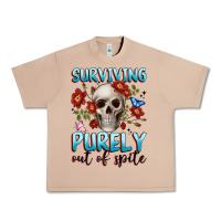 Burro surviving purely out of spite Urban Heavy Tee - JahusDesignShop