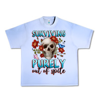 Grape Ice surviving purely out of spite Urban Heavy Tee - JahusDesignShop