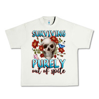 Pistachio surviving purely out of spite Urban Heavy Tee - JahusDesignShop