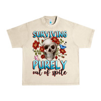 Sandshell surviving purely out of spite Urban Heavy Tee - JahusDesignShop