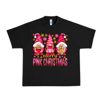 Black Merry pink Christmas gnomes Urban Heavy Tee - NancyCooperArtShop