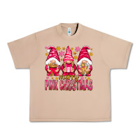 Burro Merry pink Christmas gnomes Urban Heavy Tee - NancyCooperArtShop