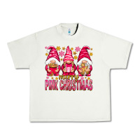 Pistachio Merry pink Christmas gnomes Urban Heavy Tee - NancyCooperArtShop