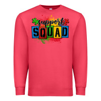 Cardinal autism support squad Premium Sweatshirt - OliviaCreatesArt