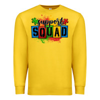 Lemon autism support squad Premium Sweatshirt - OliviaCreatesArt