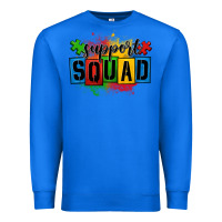 True Royal autism support squad Premium Sweatshirt - OliviaCreatesArt