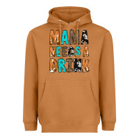 Meerkat Mama Needs a Drink Heavyweight Hoodie - CowCowDesign