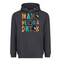 Smoke Mama Needs a Drink Heavyweight Hoodie - CowCowDesign